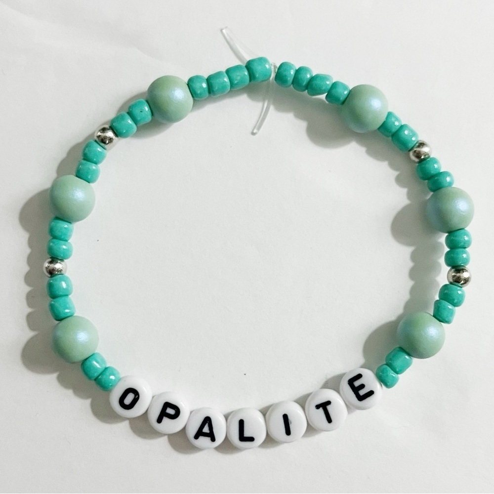 Taylor Swift Friendship Bracelet Showgirl Opalite